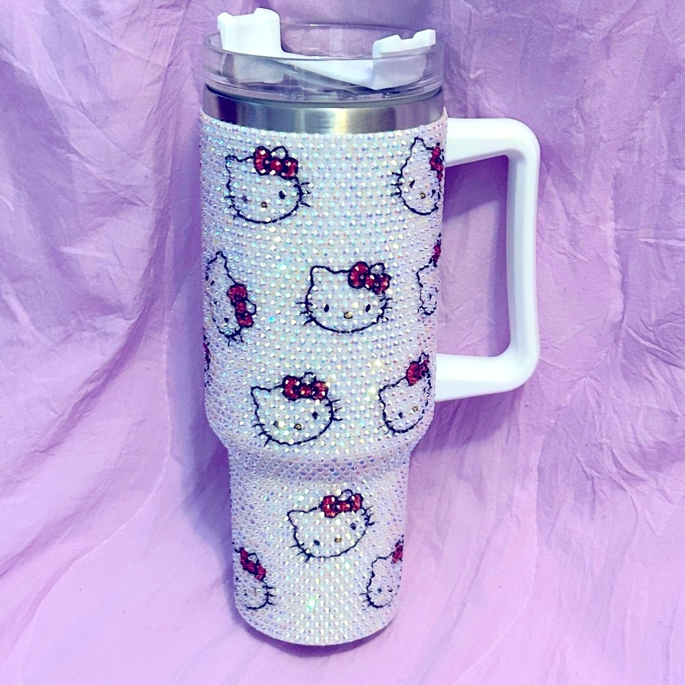 Hello Kitty Rhinestone Tumbler - Picture 2 of 3